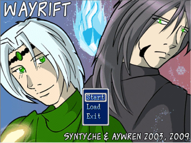 wayriftrpg1 Main Title Screen - Will be Reworked... One Day