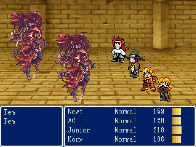 wayriftrpg7 -Four Character Party Battle-